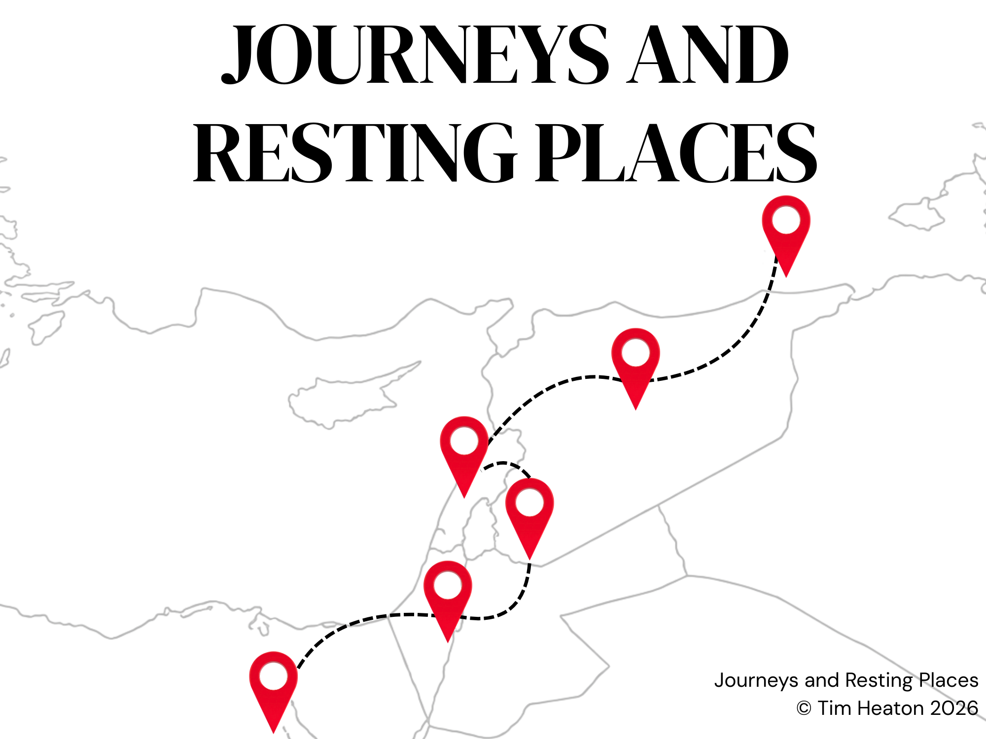Journeys and Resting Places: Lent 2026